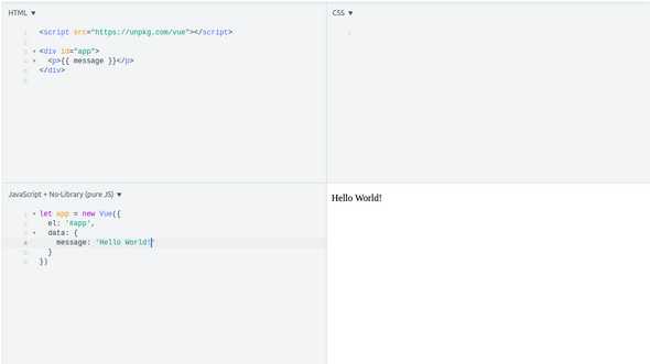 Our very first app - Hello World!